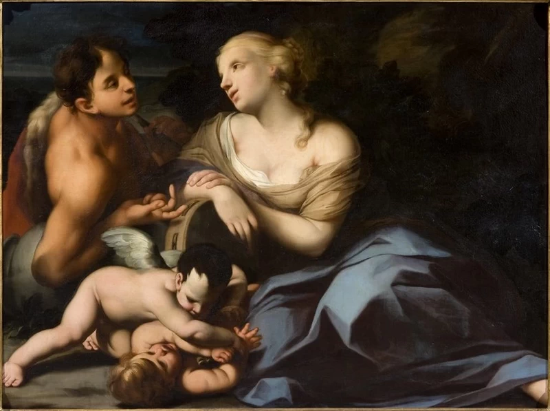 Baccante, satiro e amorini che lottano - Museo Civico di Modena